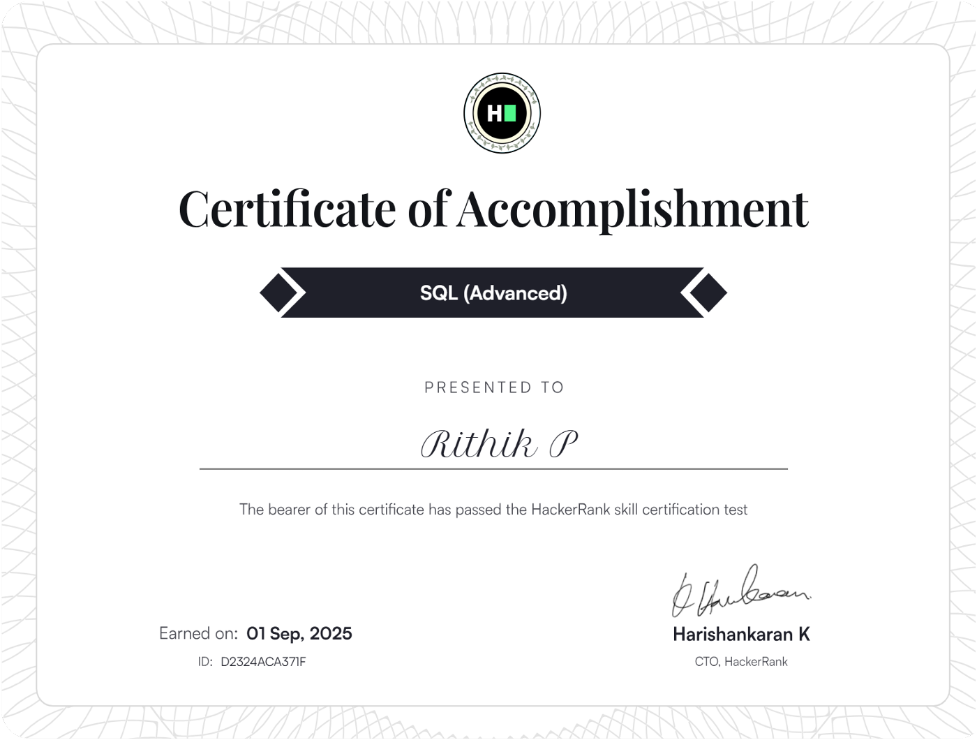 Rithik Portfolio